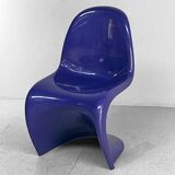 Purple chair Verner Panton Herman Miller Fehlbaum 1971
