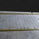 Bed 1 person vintage with metal headboard and footboard and spring metal box spring