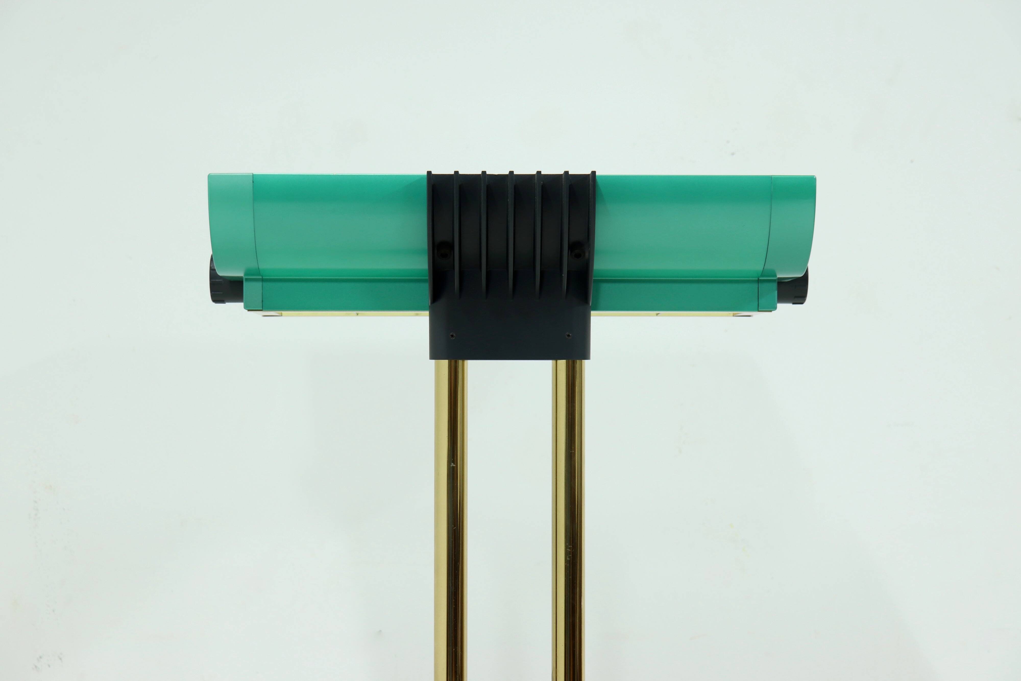 Post Modern Memphis Style Ludwig Leuchten Floor Lamp 1980s