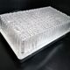 Ceiling lamp / wall lamp rzb 176 vintage glass and metal