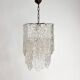Spun Sugar Pendant by Vistas for Mazzega, 1960s
