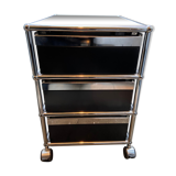 Black Usm Haller box on wheels