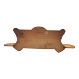 Antique Flemish Wall Tiered Stand, early 1900s