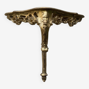 Console in gilded wood