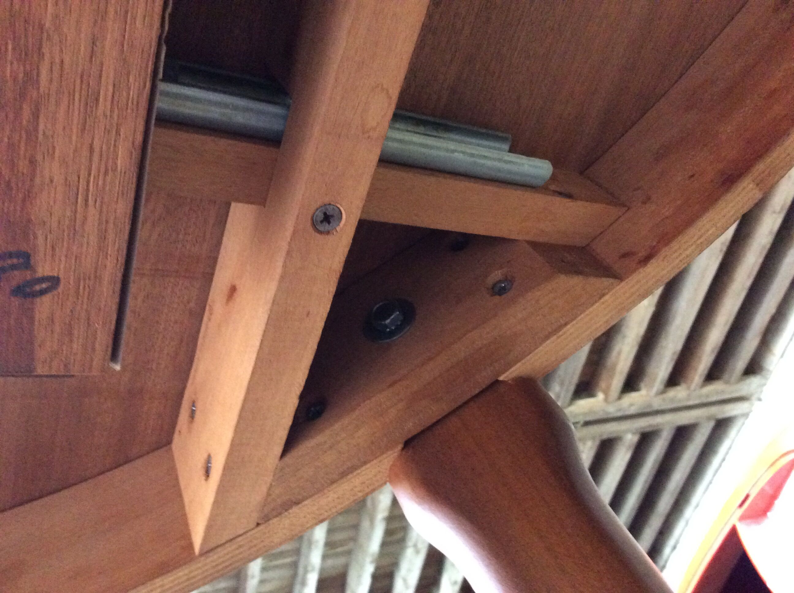 Vintage dining expandable room table