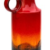 Set of 3 vintage vases, Scheurich, W-Germany, 1960