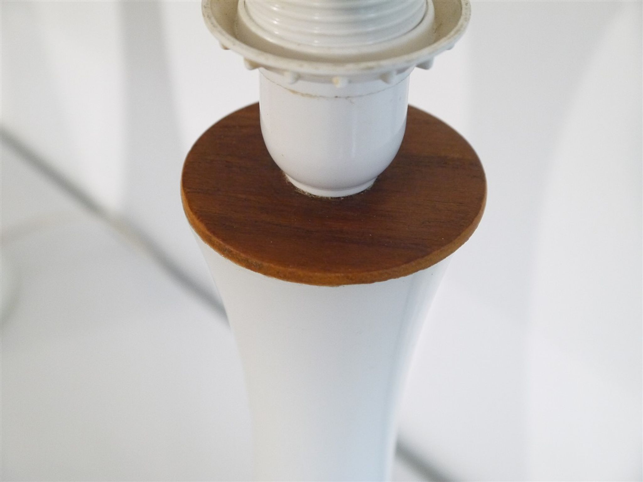 Pair of glass lamps by Bernt Nordstedt for Bergboms 1970