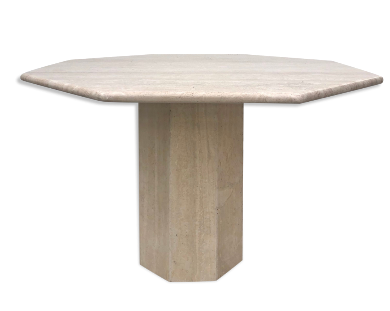 Travertine table