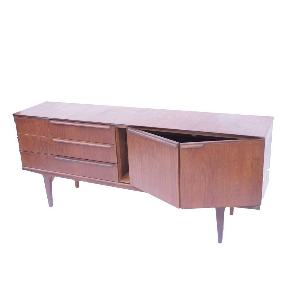 Enfilade scandinave vintage porte papillon