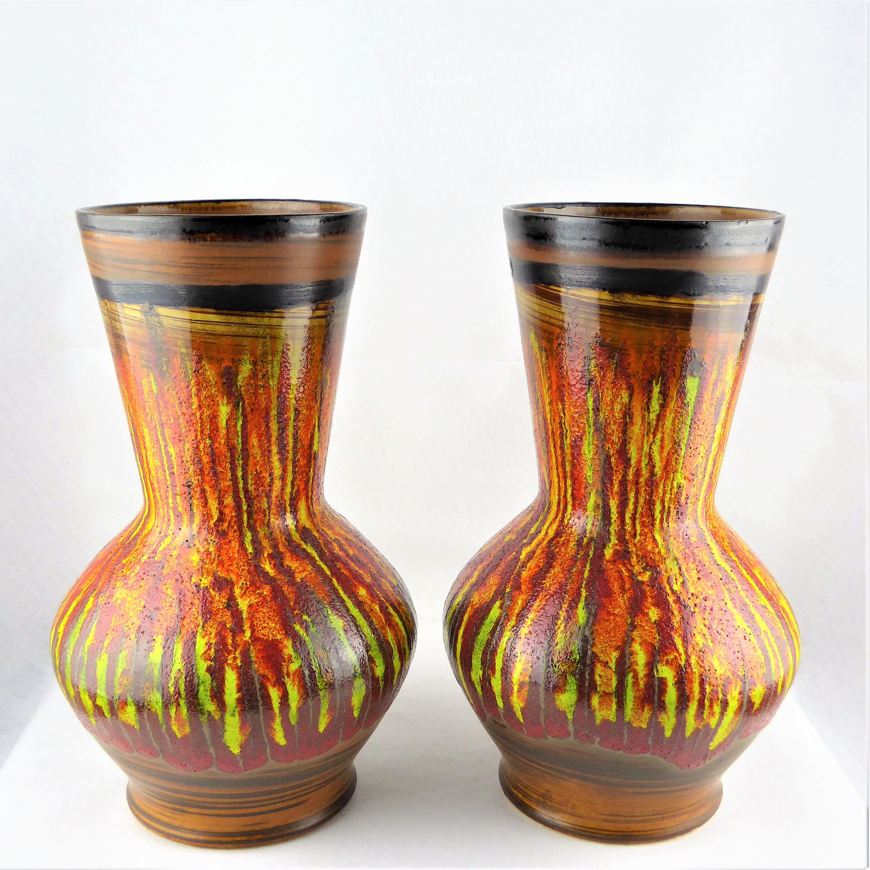 Saint Clement ceramic vases 1960