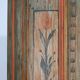 Rustic Farmhouse Painted Folk Art Bridal Cabinet dated 1806