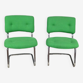 Pair of Chairs, attributed to Steelcase Strafor – 1970