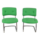 Pair of Chairs, attributed to Steelcase Strafor – 1970