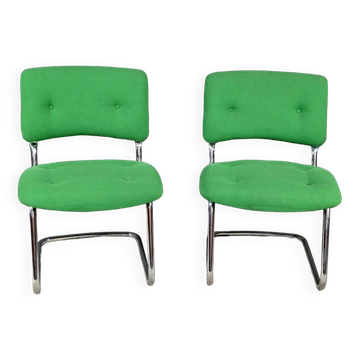 Pair of Chairs, attributed to Steelcase Strafor – 1970