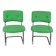 Paire de Chaises, attribuée à Steelcase Strafor – 1970