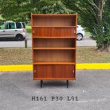 Showcase library vintage modernist 1960