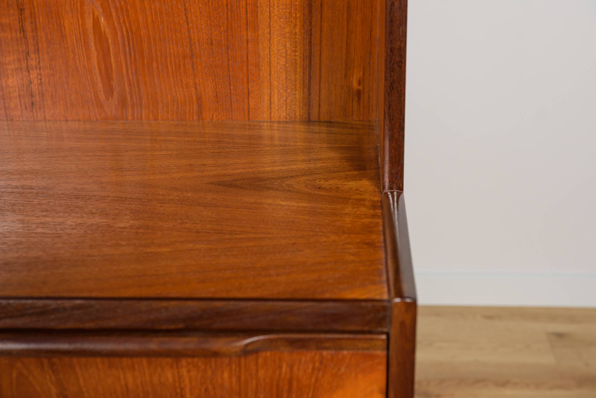 Mid-Century Teak Shelf, Denmark, 1970s
