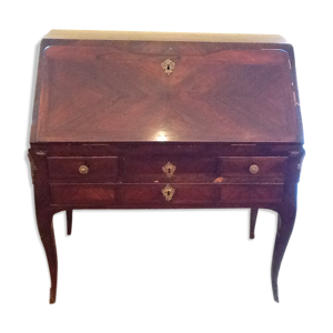 bureau à pente d'époque
