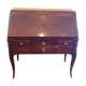 Bureau à pente d'époque Louis XV marqueterie de palissandre