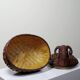 Vintage Woven Bamboo/Rattan Ram Box Shanghai Handicrafts China 70s