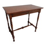 Antique mahogany sidetable with drawer