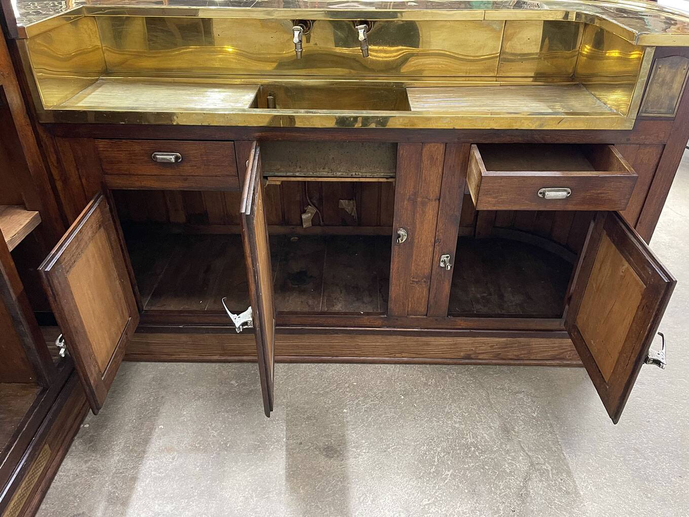 Rare 1950s bar counter/cash desk
