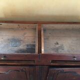 Old wooden buffet