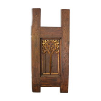 Wooden panel in Gothic style