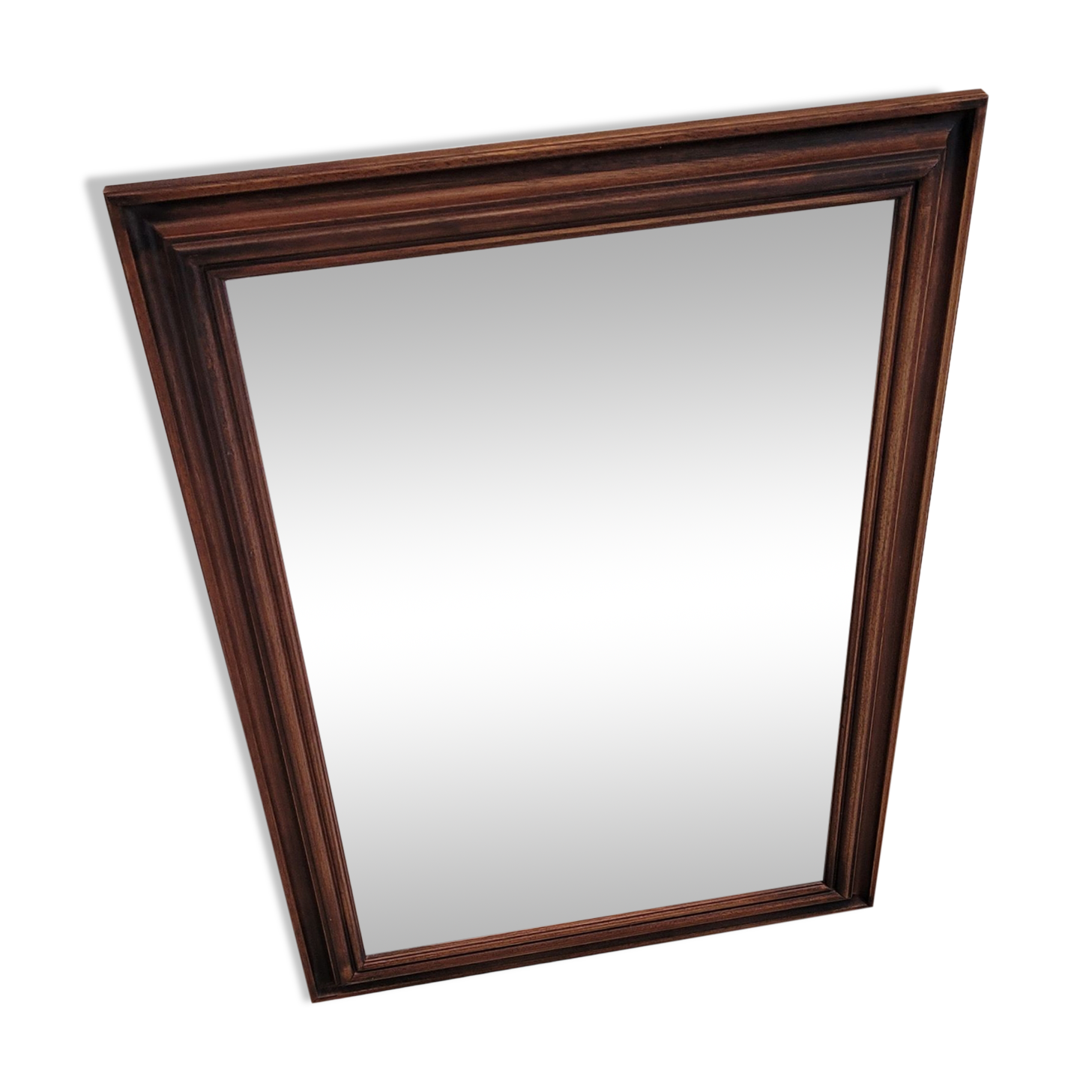 Classic wooden mirror 50x70