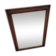 Classic wooden mirror 50x70