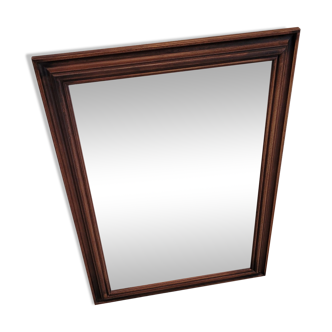 Classic wooden mirror 50x70