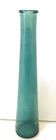 Blue glass vase
