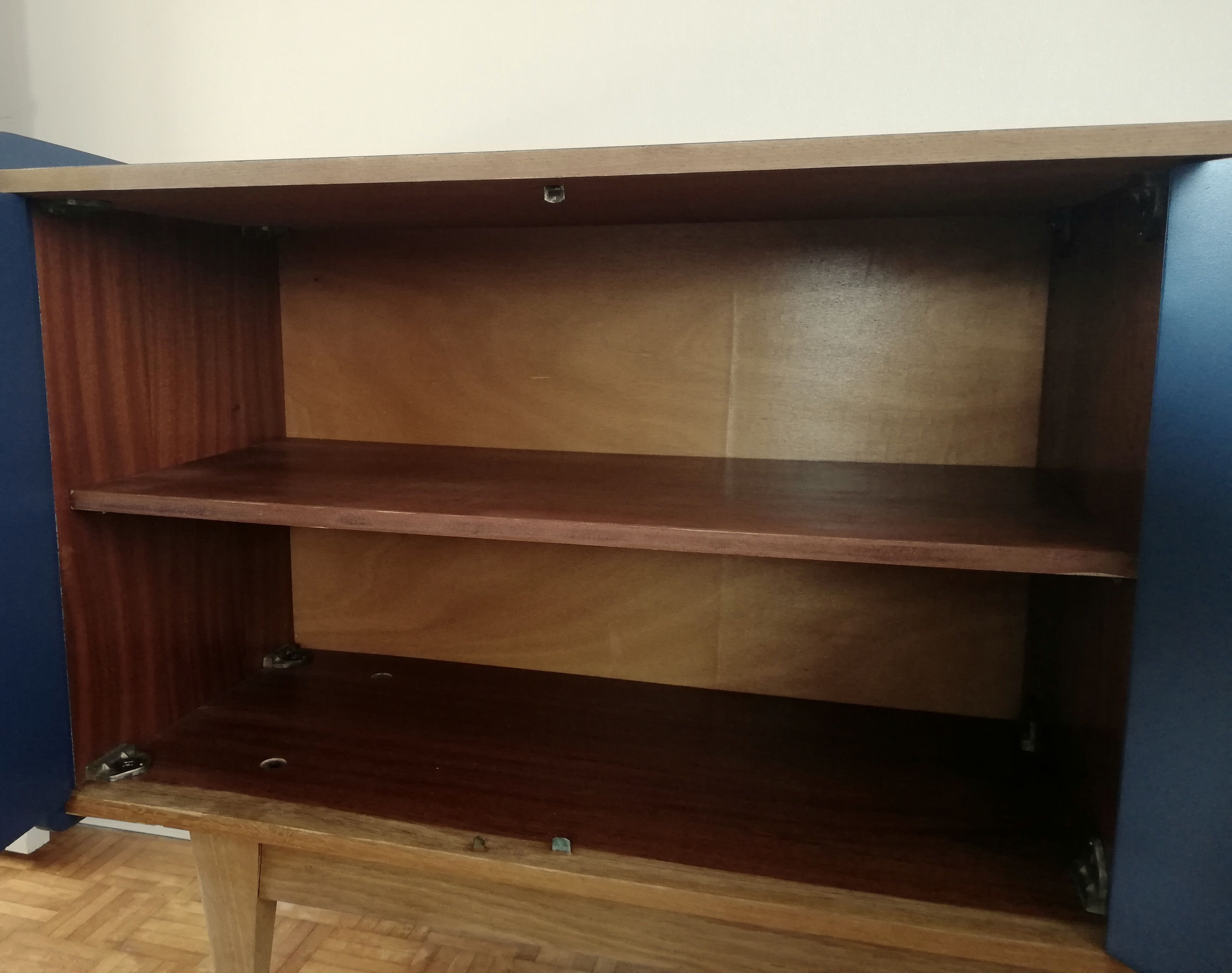 Sideboard blue night 60s reasons Deco