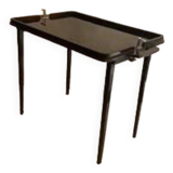Table bateau d’appoint pliante en acajou massif (1920)