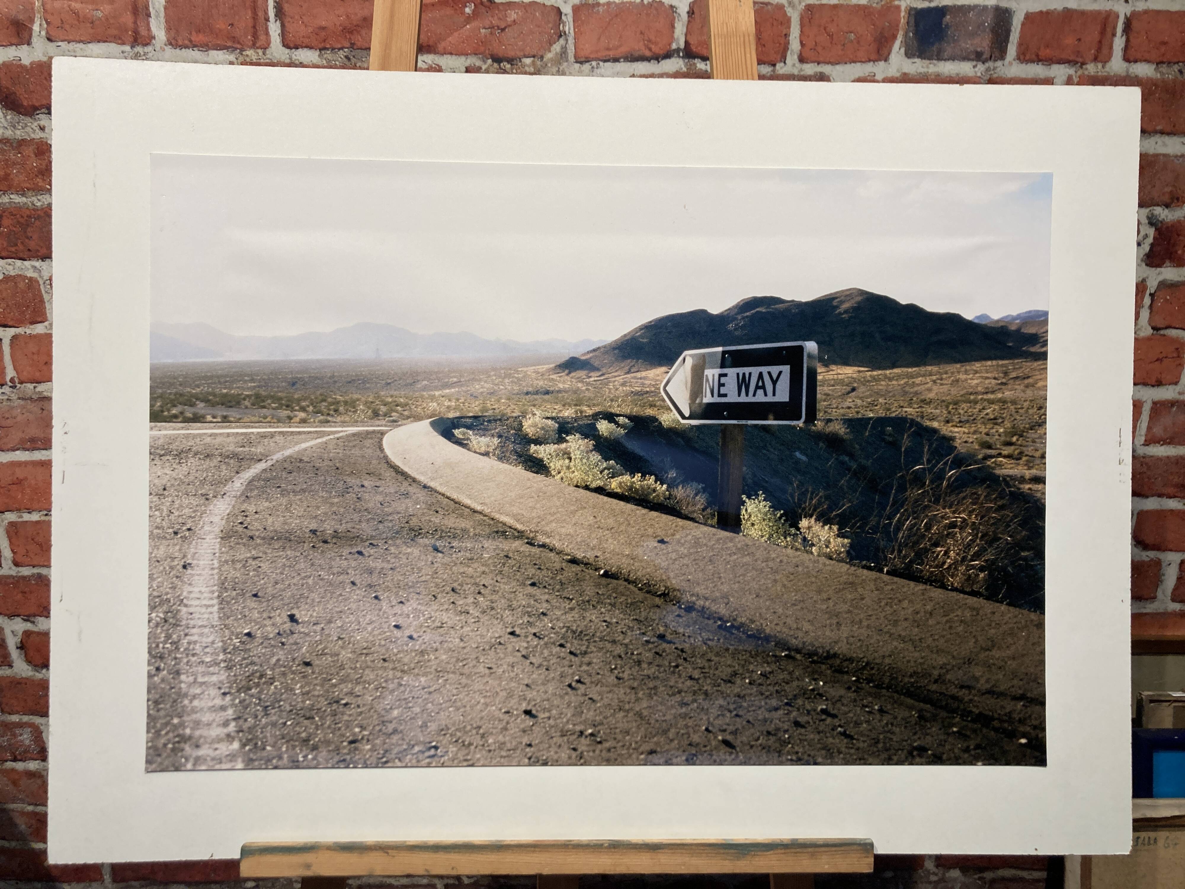 Photographie d'une route.