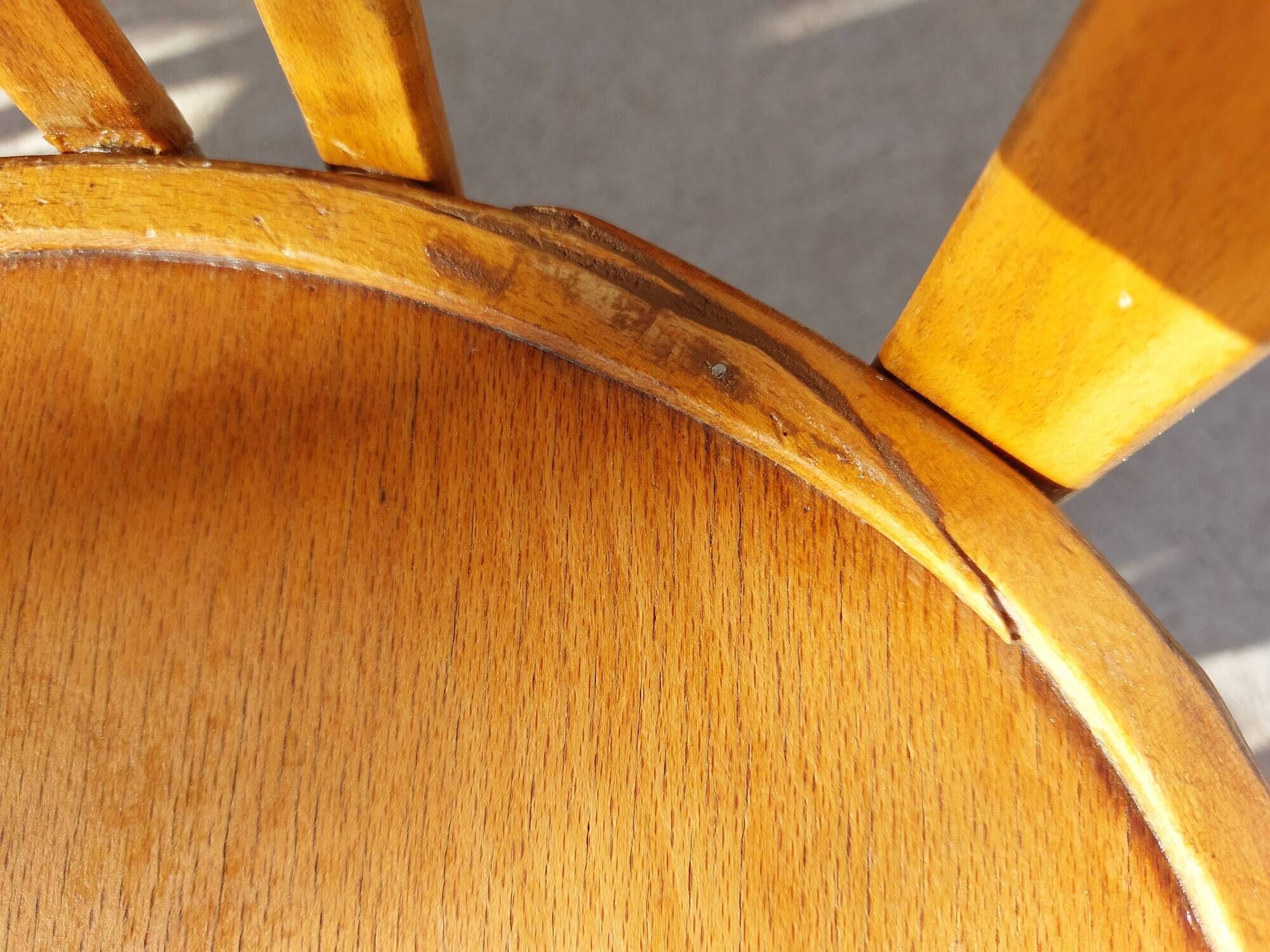 4 vintage Baumann bistro chairs