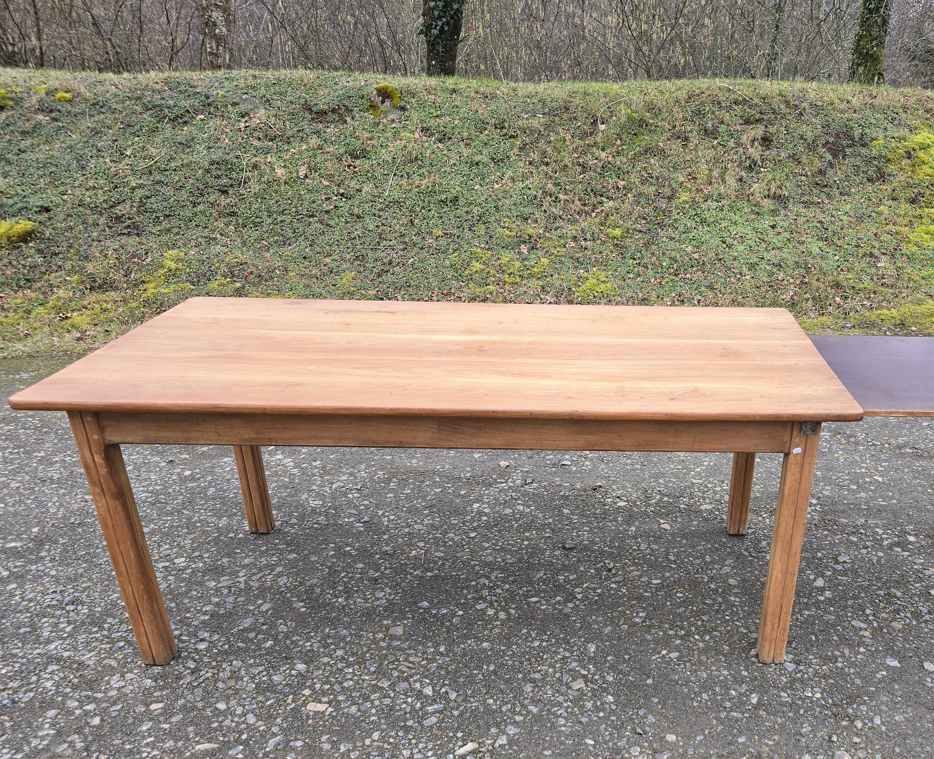 old cherry farmhouse table