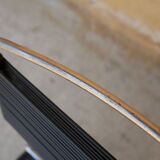 Black vintage scoubidou chair