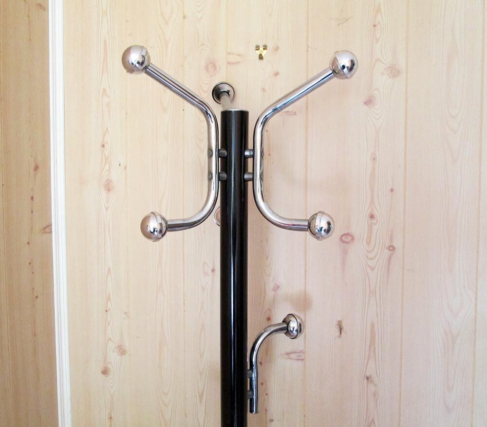 Vintage coat rack on foot