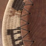 African basket made of wood and rope