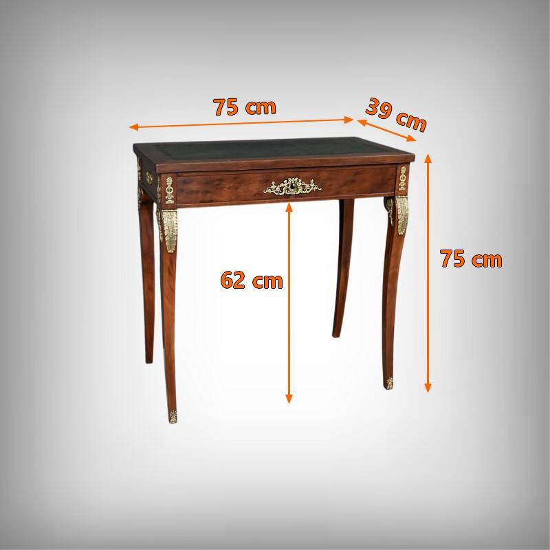 Petit Bureau Retour d’Égypte en Acajou, style Empire – Milieu XIXe