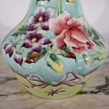 Important earthenware vase by Longchamp, Art Nouveau - 1900