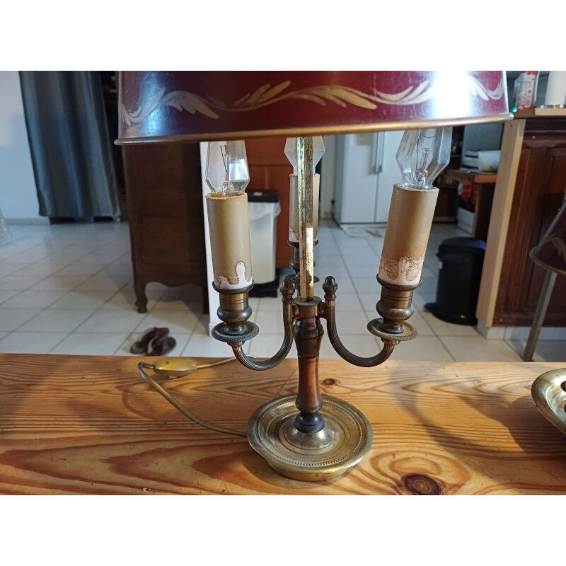 Lampe bouillotte de style empire