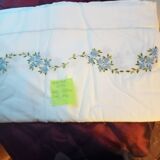 Drap plat en coton