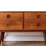 Chest of drawers, teak sideboard