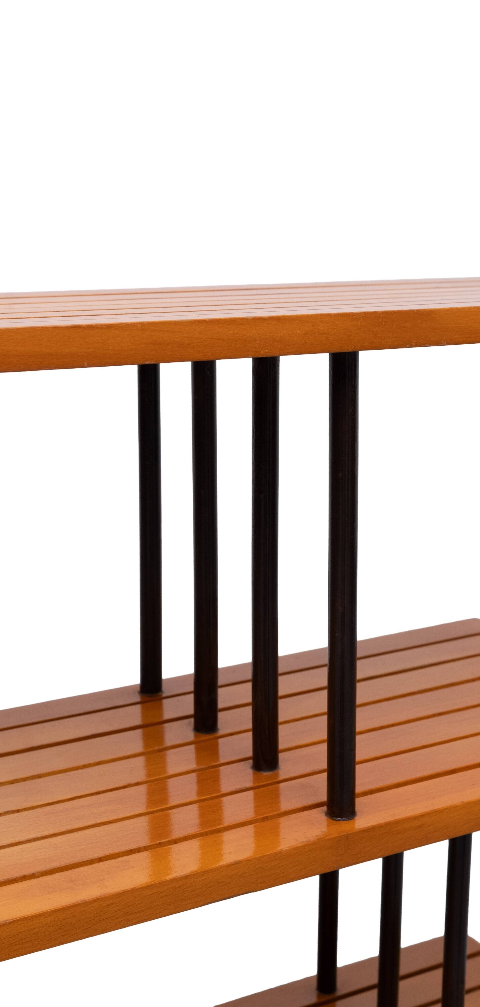 Stokke handmade Slats shelving system 1960s Holland