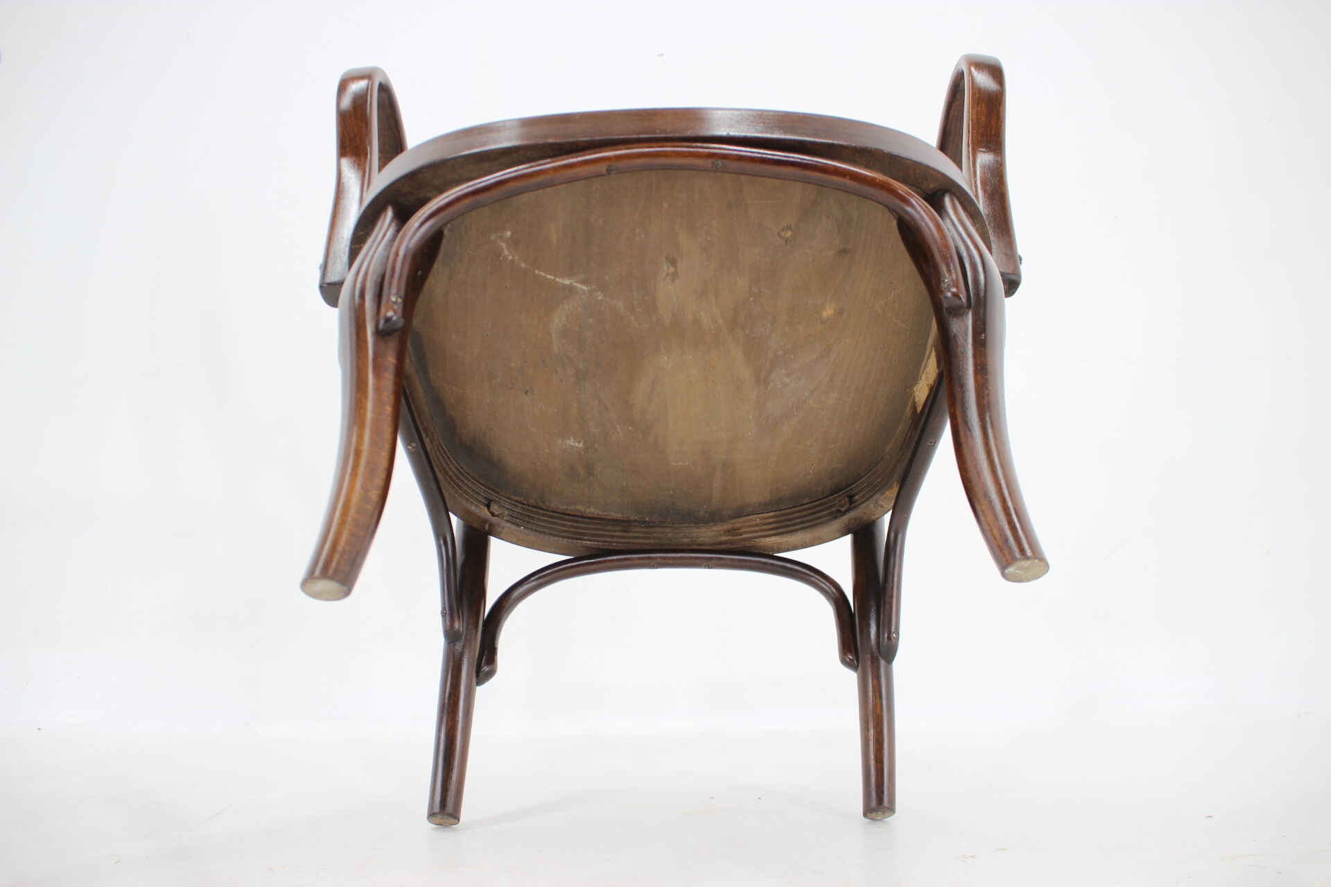 1950s Pair of Josef Frank Bentwood Armchairs no. 752 by Thon