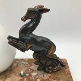 Art deco doe nightlight lamp