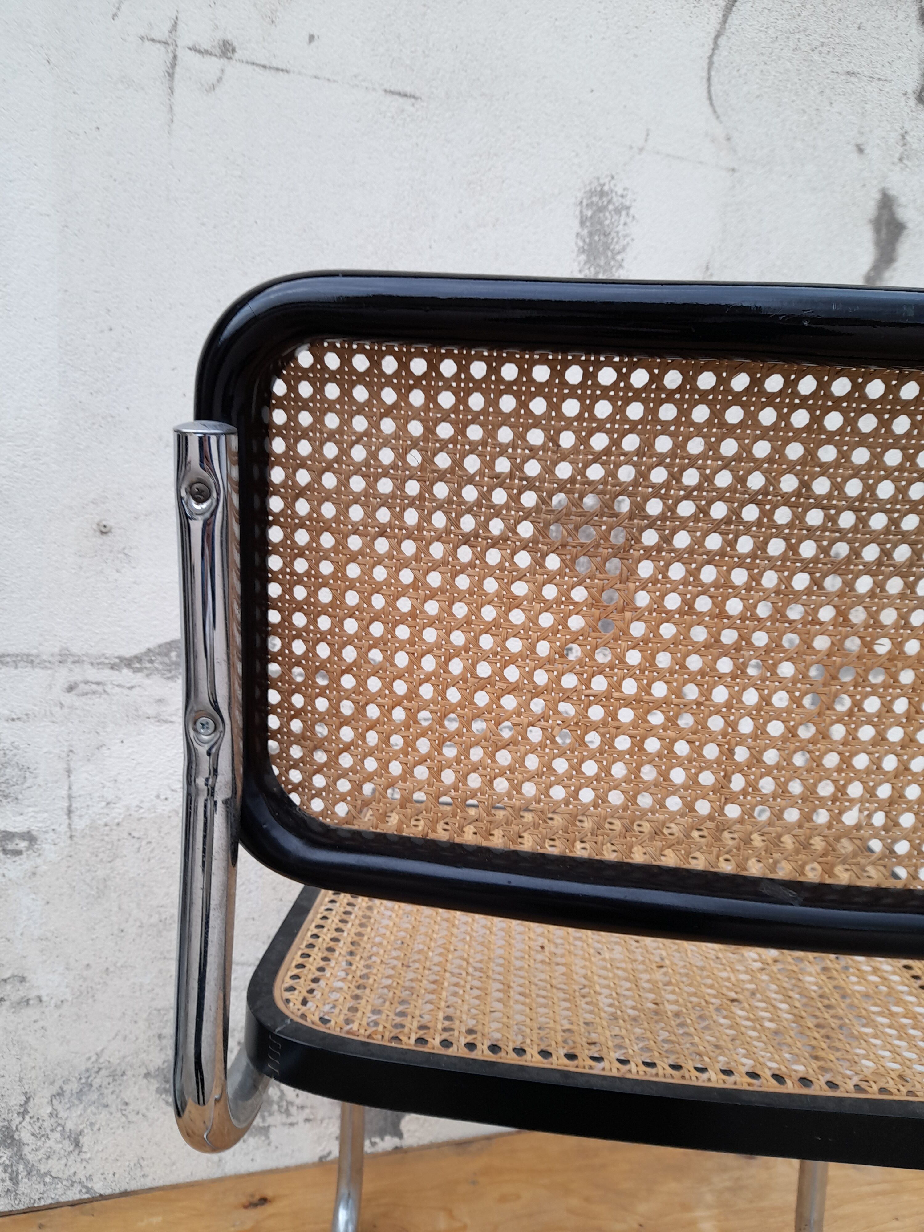 Chaise Marcel Breuer b32 signé Italy