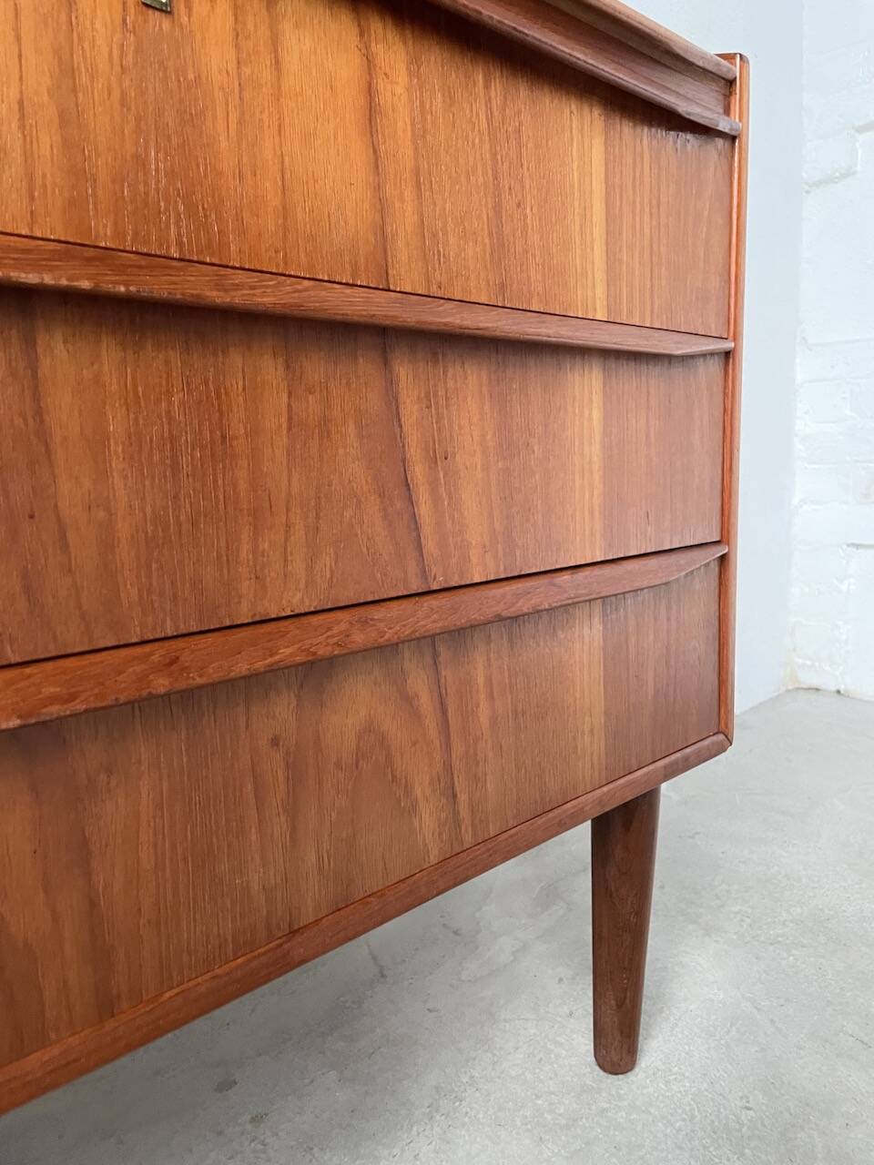 Danish teak secretary from the 60s